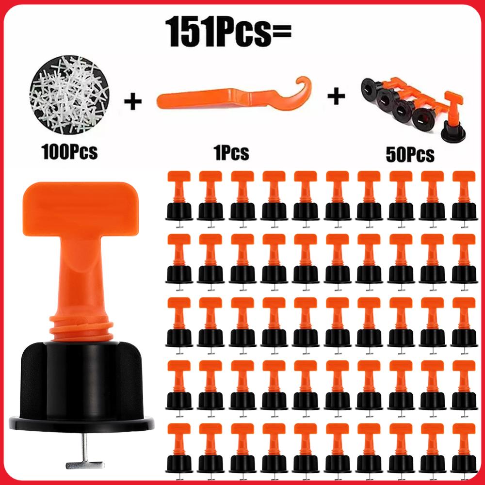 Ceramic Tile Floor - 151Pcs Locator Plier Replaceable Needle Pin