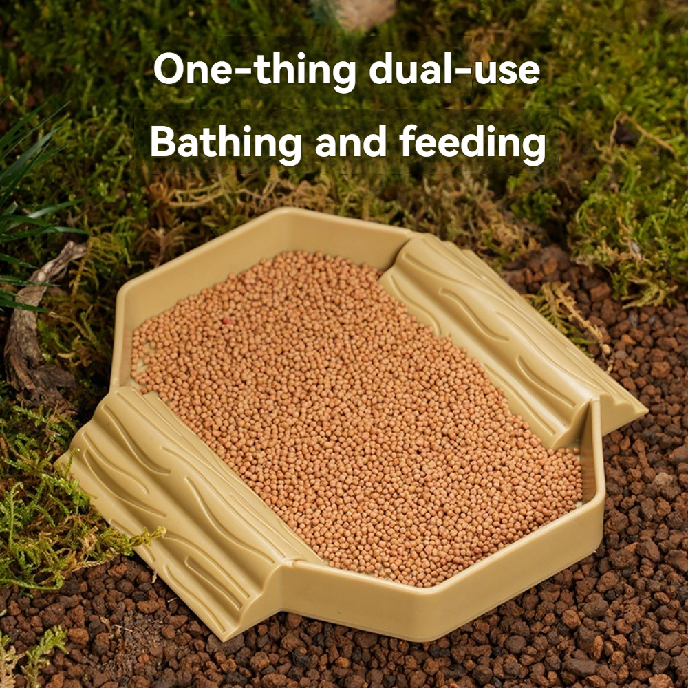 Yellow edge turtle bath basin  - Water Dish Reptile 评论和价格