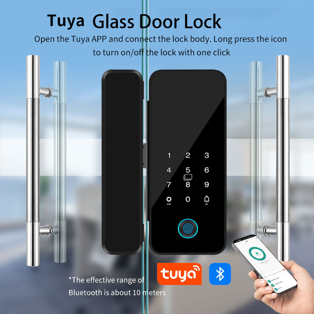 B16 Tuya APP Bluetooth Glass D - Glass Door Hinge 评论和价格