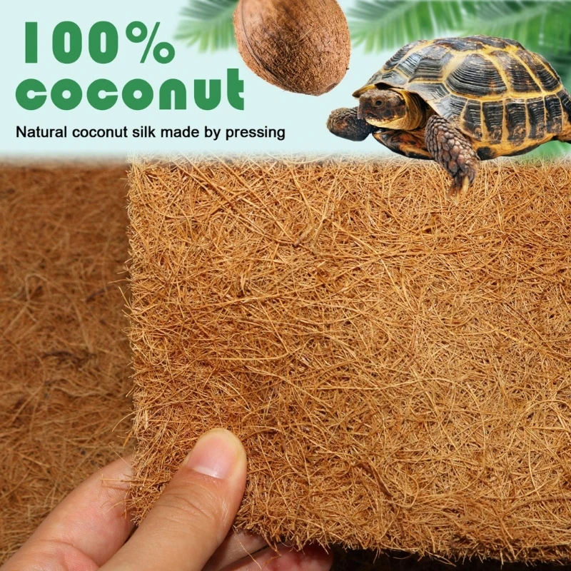Pack Of 4 Natural Coconut Fibe - Substrate Coconut Fiber 评论和价格