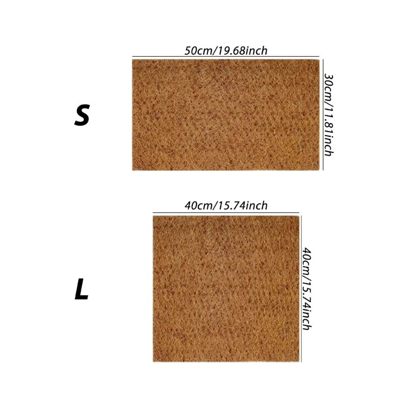 Pack Of 4 Natural Coconut Fibe - Substrate Coconut Fiber 评论和价格