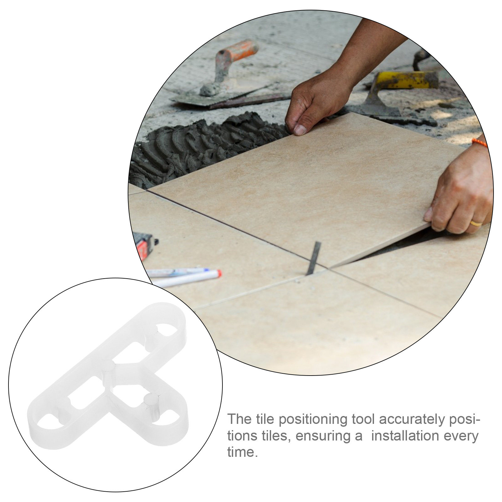 100Pcs Tile Leveling System Ad - Ceramic Tile Floor 评论和价格