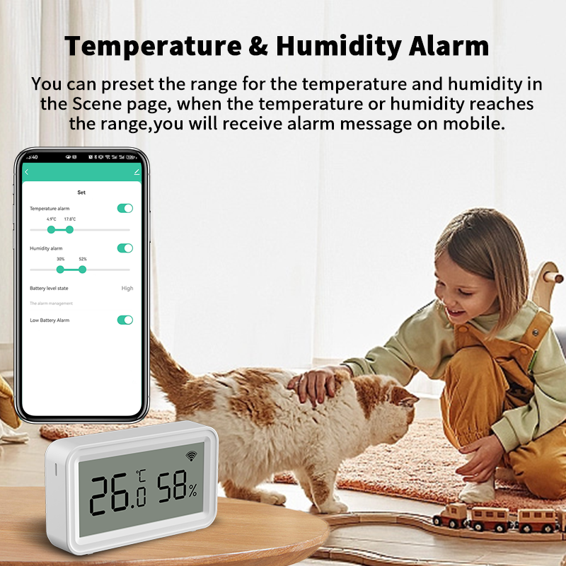 Tuya Zigbee WiFi Thermometer H - Digital Hygrometer Probe 评论和价格