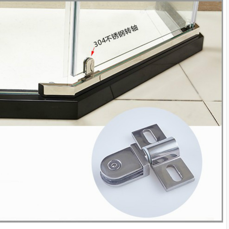 Bathroom glass door clip/clamp - Glass Door Hinge 评论和价格