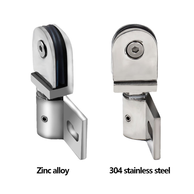 Bathroom glass door clip/clamp - Glass Door Hinge 评论和价格