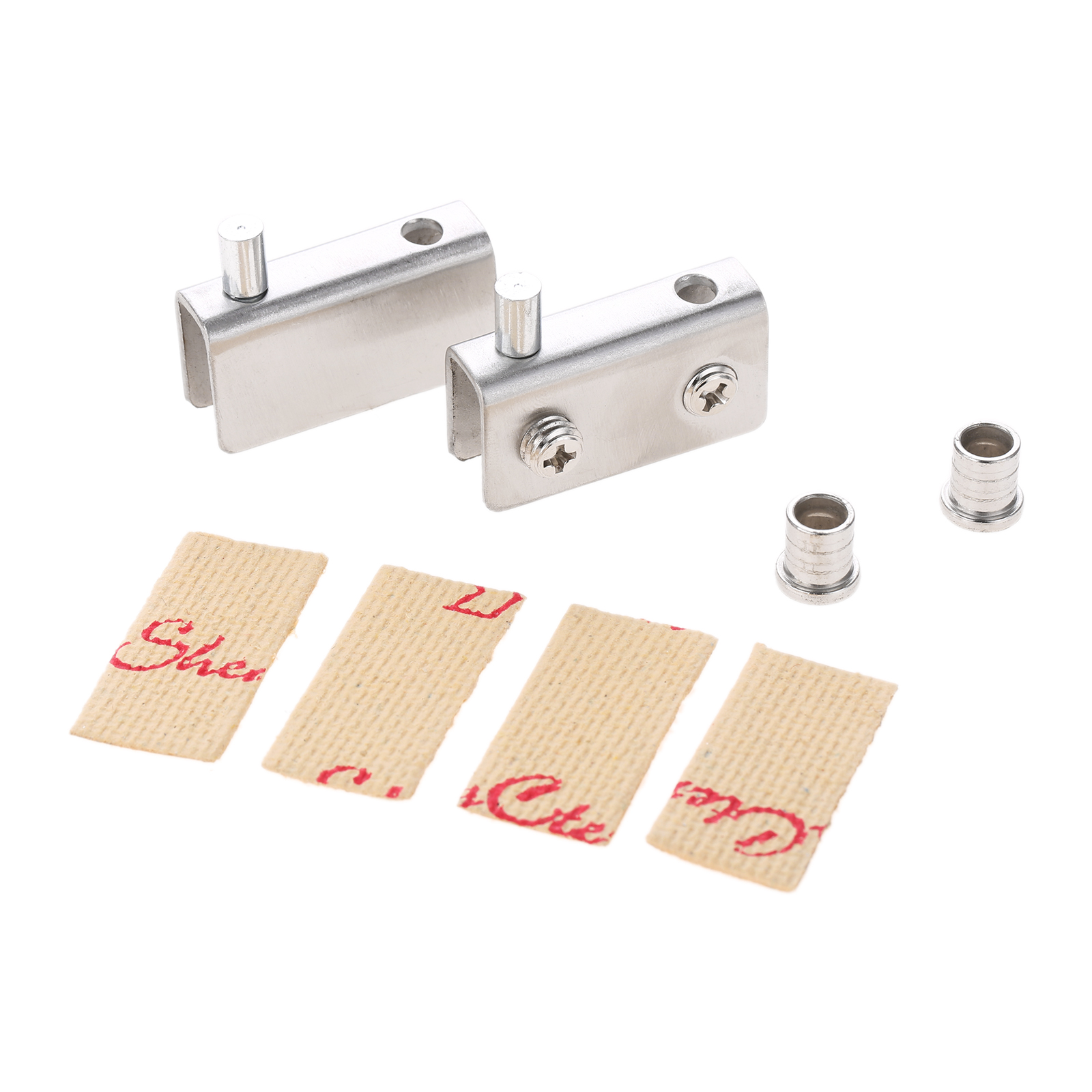 2 Pcs Glass Shelf Clamp Pivot  - Glass Door Hinge 评论和价格