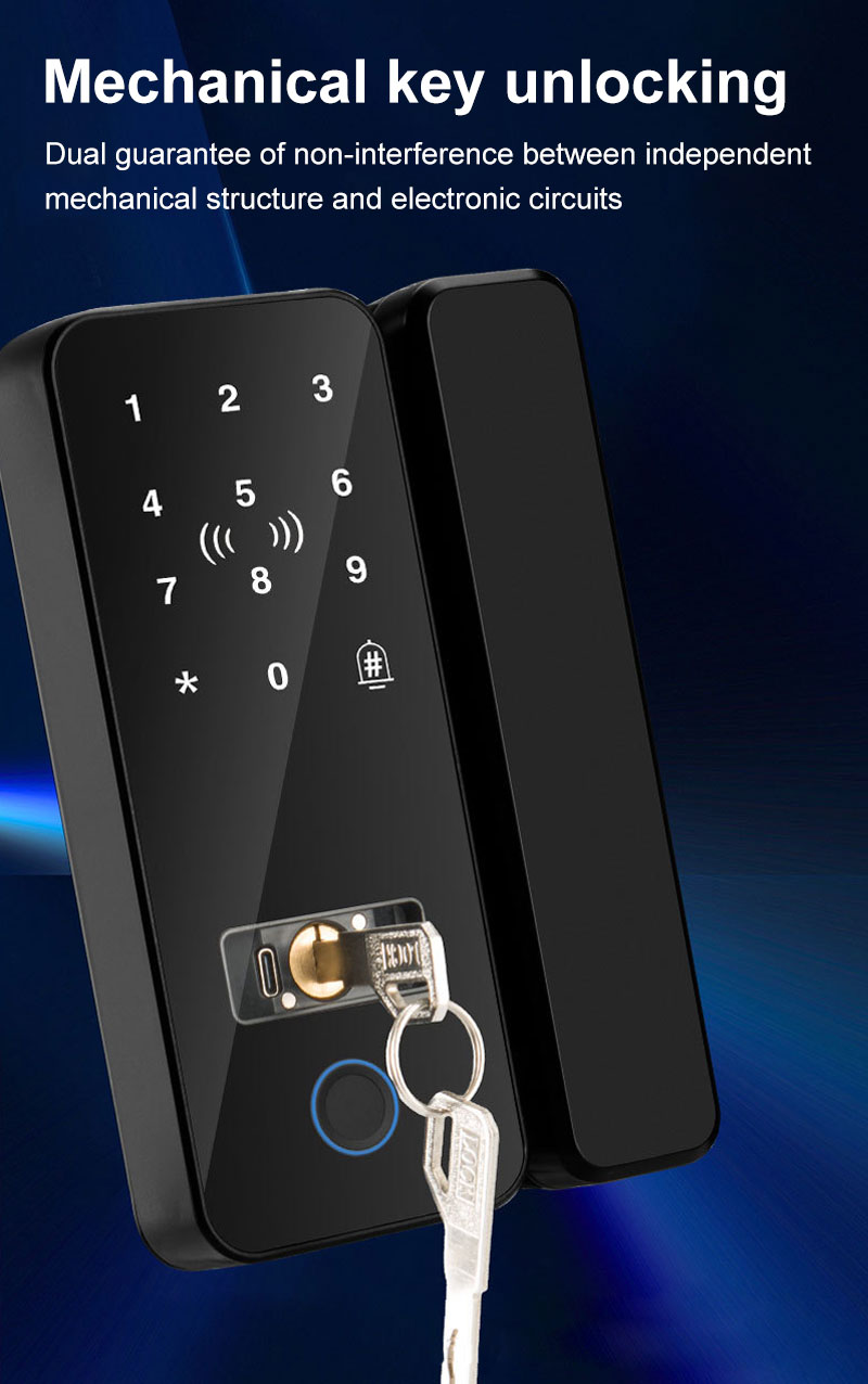 Bluetooth Electronic Glass LOC - Glass Door Hinge 评论和价格