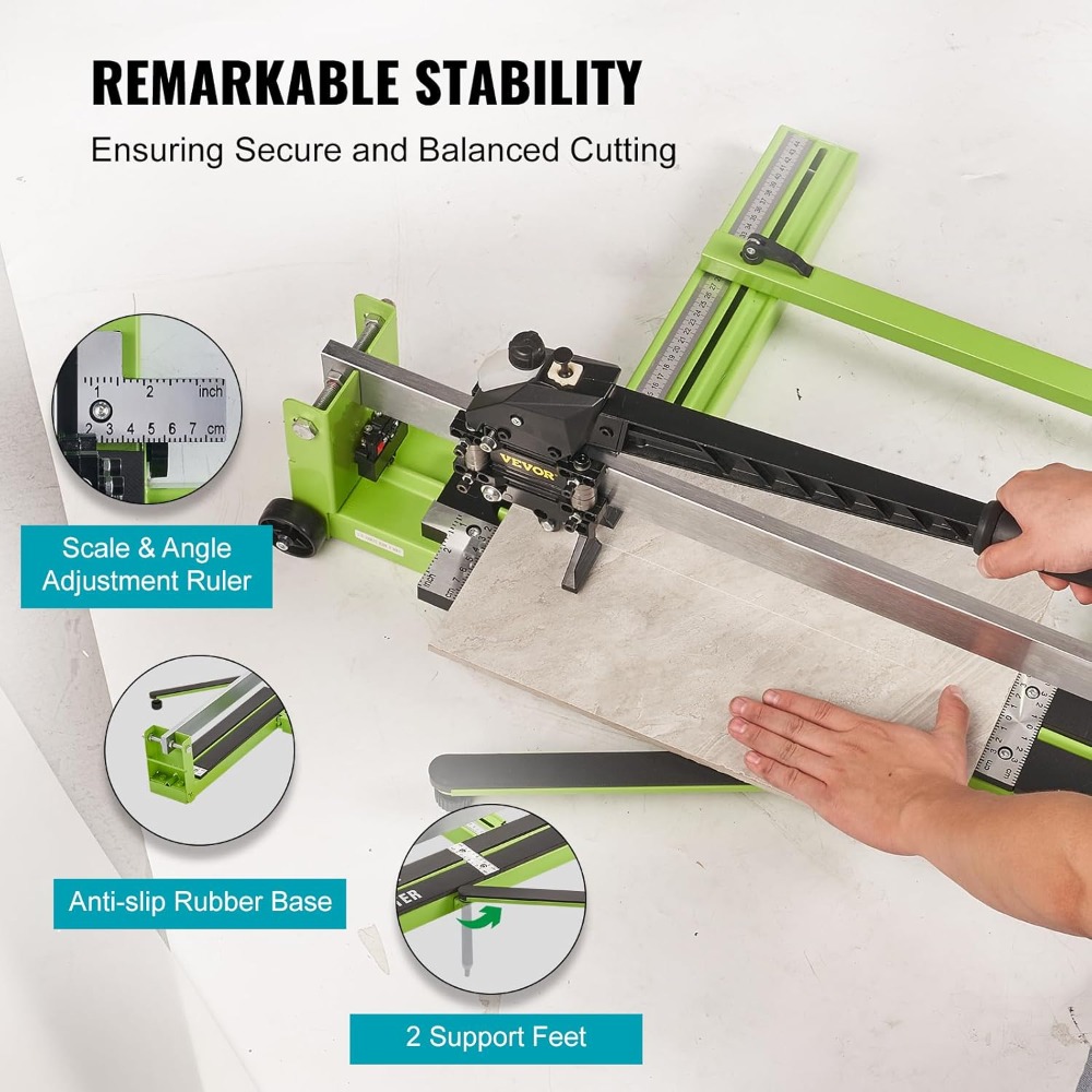 48 Inch Manual Tile Cutter, Al - Ceramic Tile Floor 评论和价格