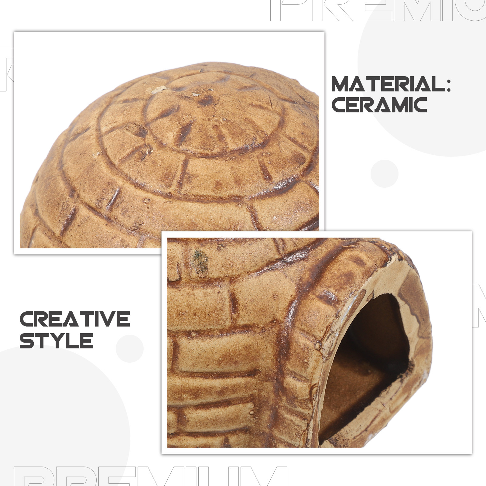Premium Ceramic Aquarium Hides - Hide Cave Ceramic 评论和价格