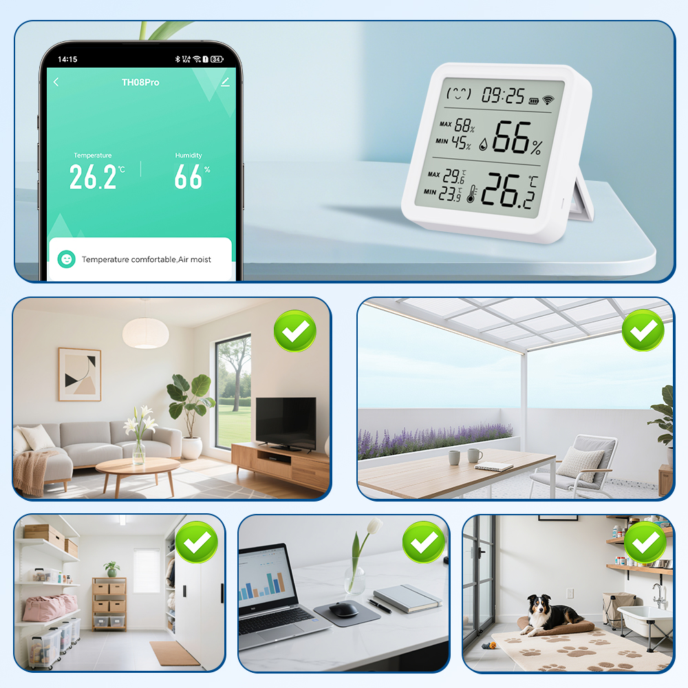 Tuya WiFi Thermometer hygromet - Digital Hygrometer Probe 评论和价格