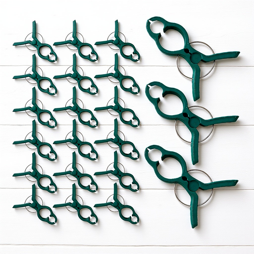 50Pcs Tomato Stem Support Clip - Vine Climbing Plastic 评论和价格
