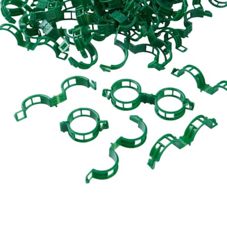 100 Pcs Plant Support Clips Pl - Vine Climbing Plastic 评论和价格