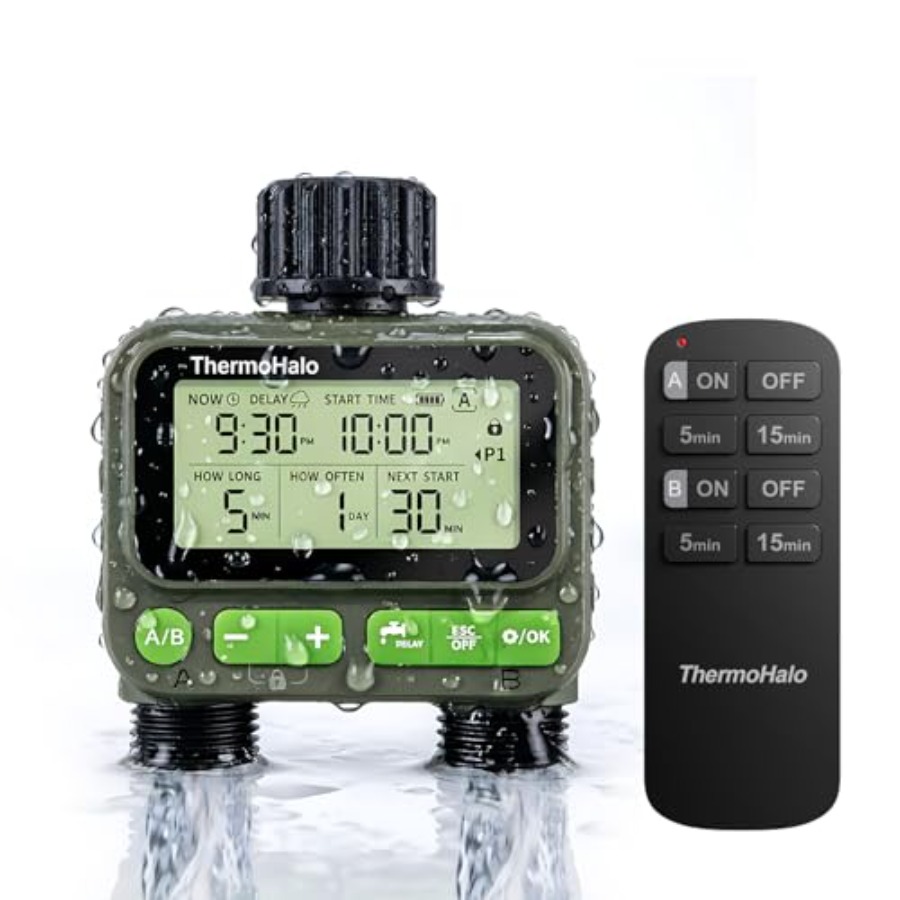 Smart Sprinkler Timer for Lawn - Timer Dual Outlet 评论和价格