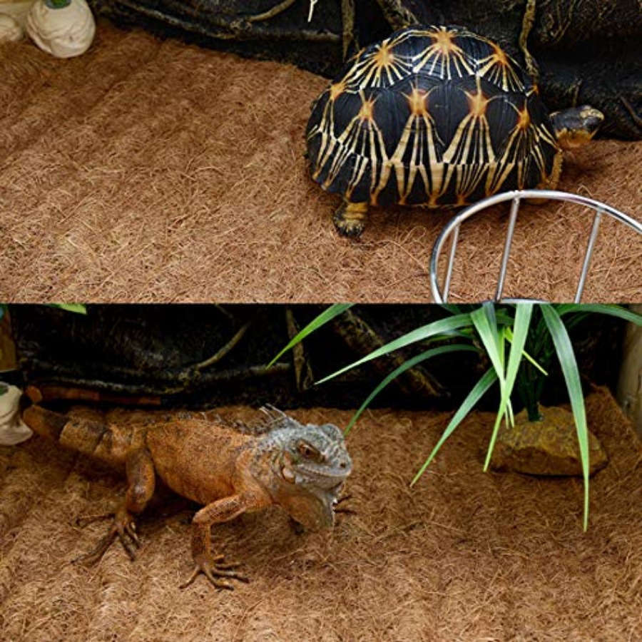 Reptile Carpet Mat 19.7x11.8in - Substrate Coconut Fiber 评论和价格