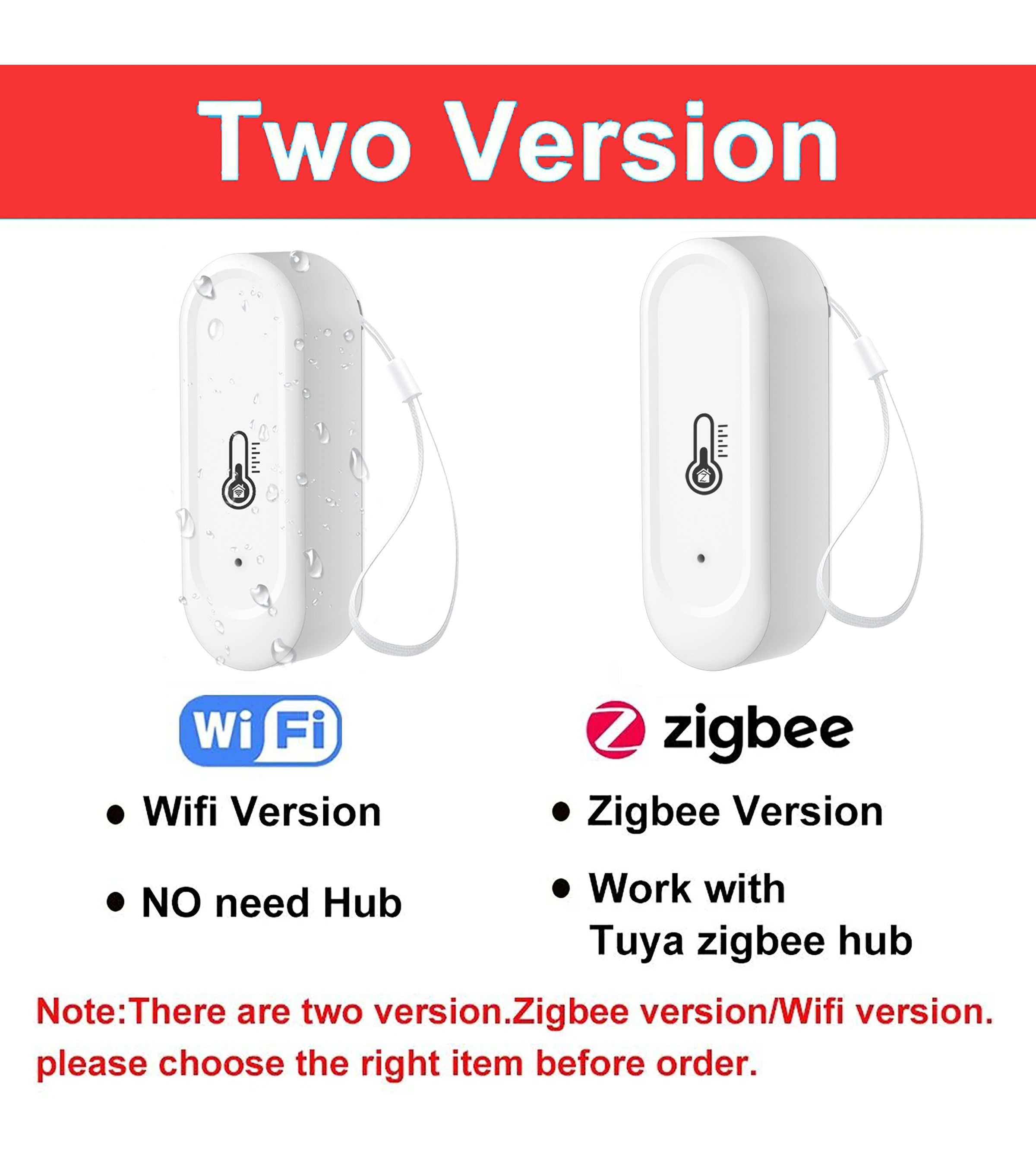 IP65 Zigbee or WiFi Temperatur - Digital Hygrometer Probe 评论和价格