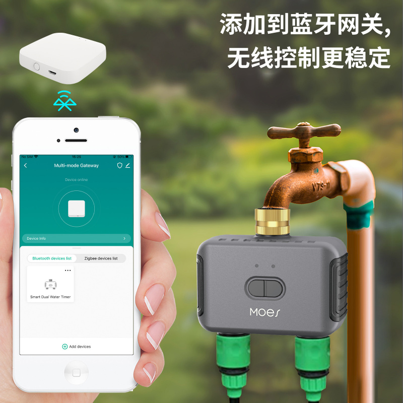 TS Bluetooth Tuya Smart Garden - Timer Dual Outlet 评论和价格