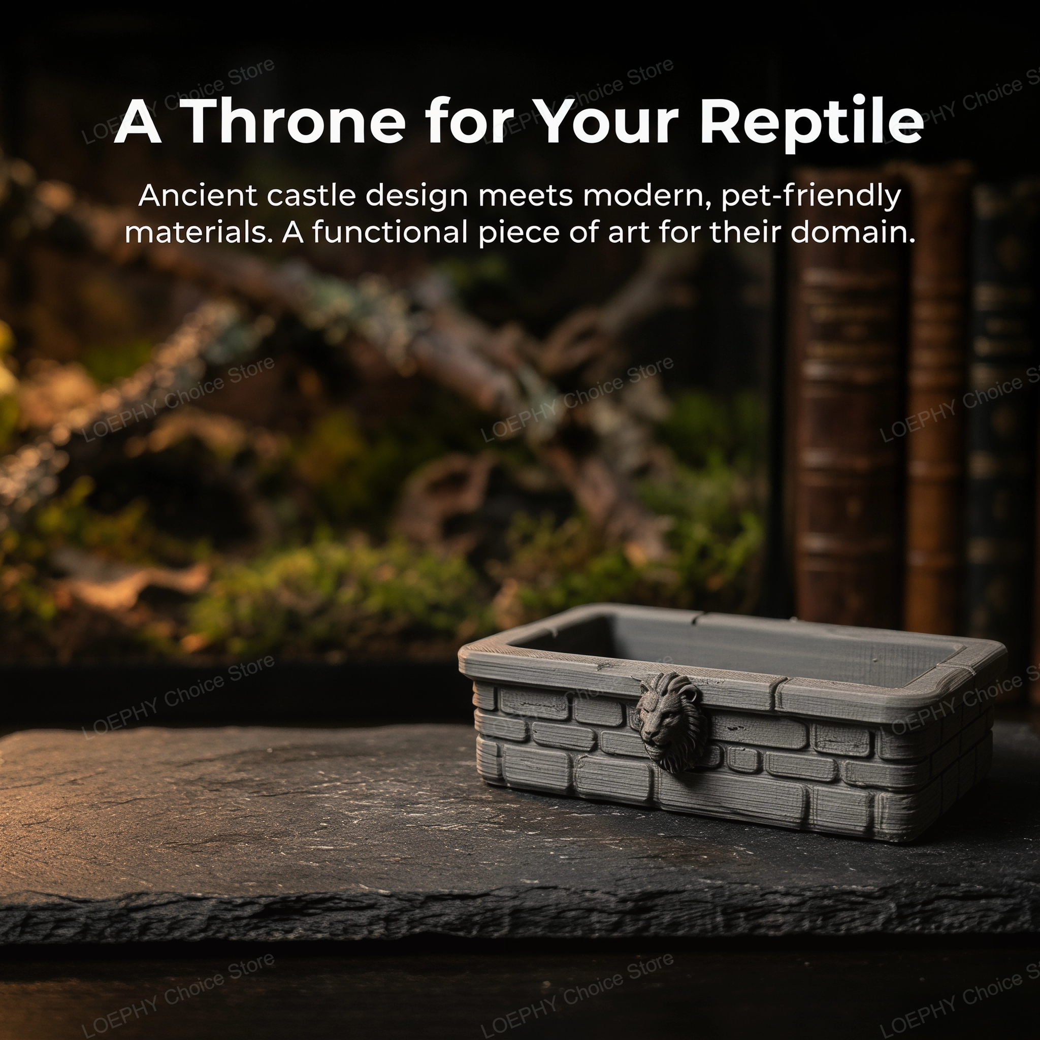 Reptile Water Bowl 3D Printed  - Water Dish Reptile 评论和价格