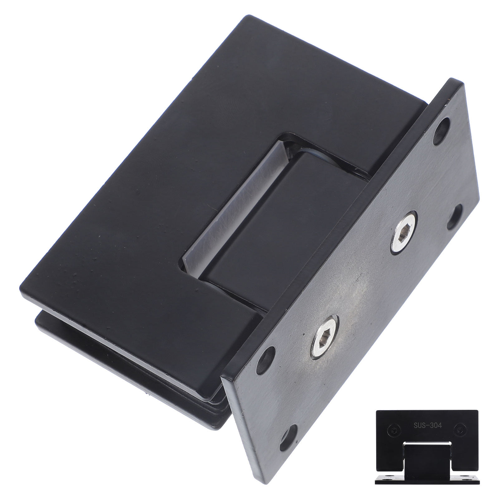 1Pcs Glass Door Clamp Bathroom - Glass Door Hinge 评论和价格
