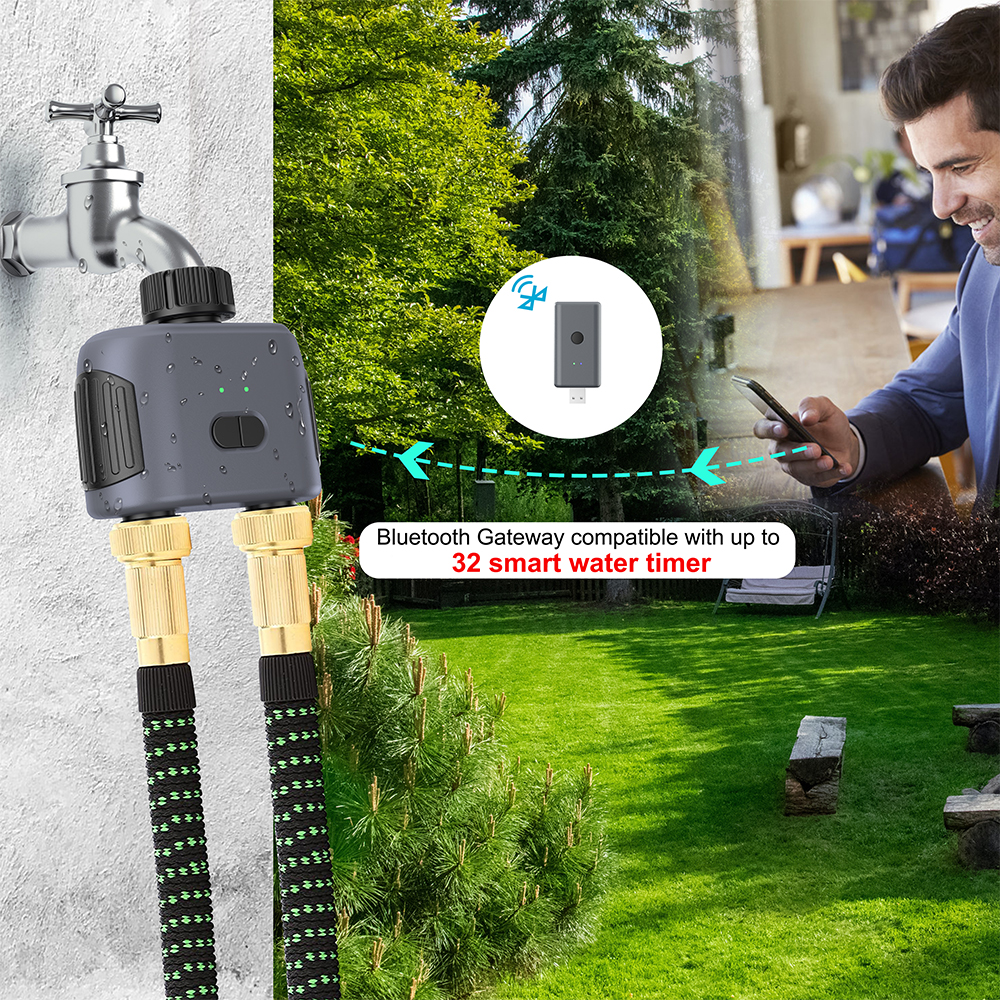 2 Outlets Tuya Smart Garden Wa - Timer Dual Outlet 评论和价格