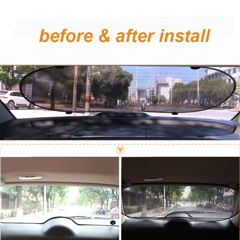 1pc Car Rear Window Sun Shades - Screen Top Mesh 评论和价格