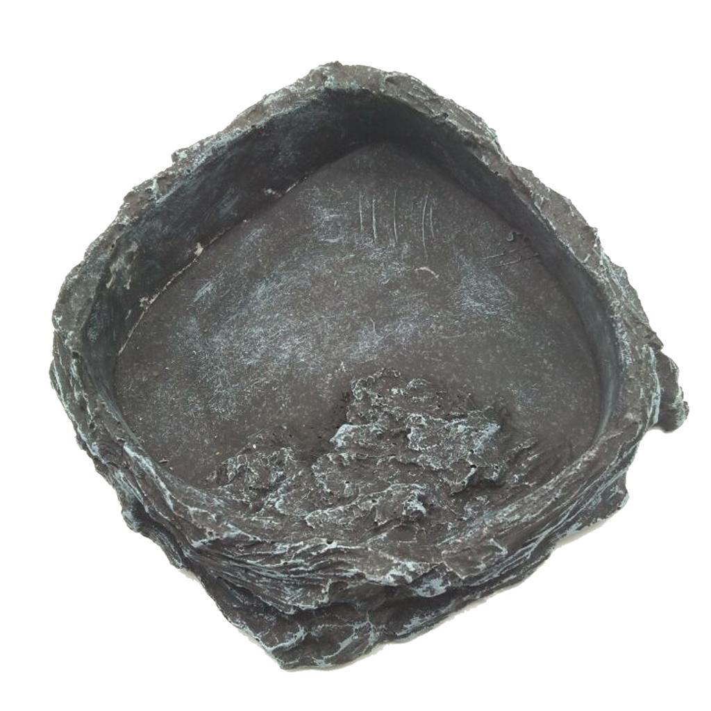 Resin Reptile Water Bowl Corne - Water Dish Reptile 评论和价格