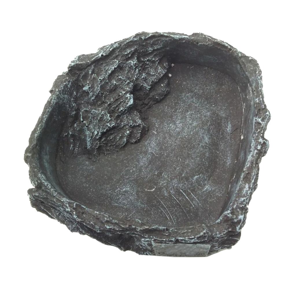 Resin Reptile Water Bowl Corne - Water Dish Reptile 评论和价格