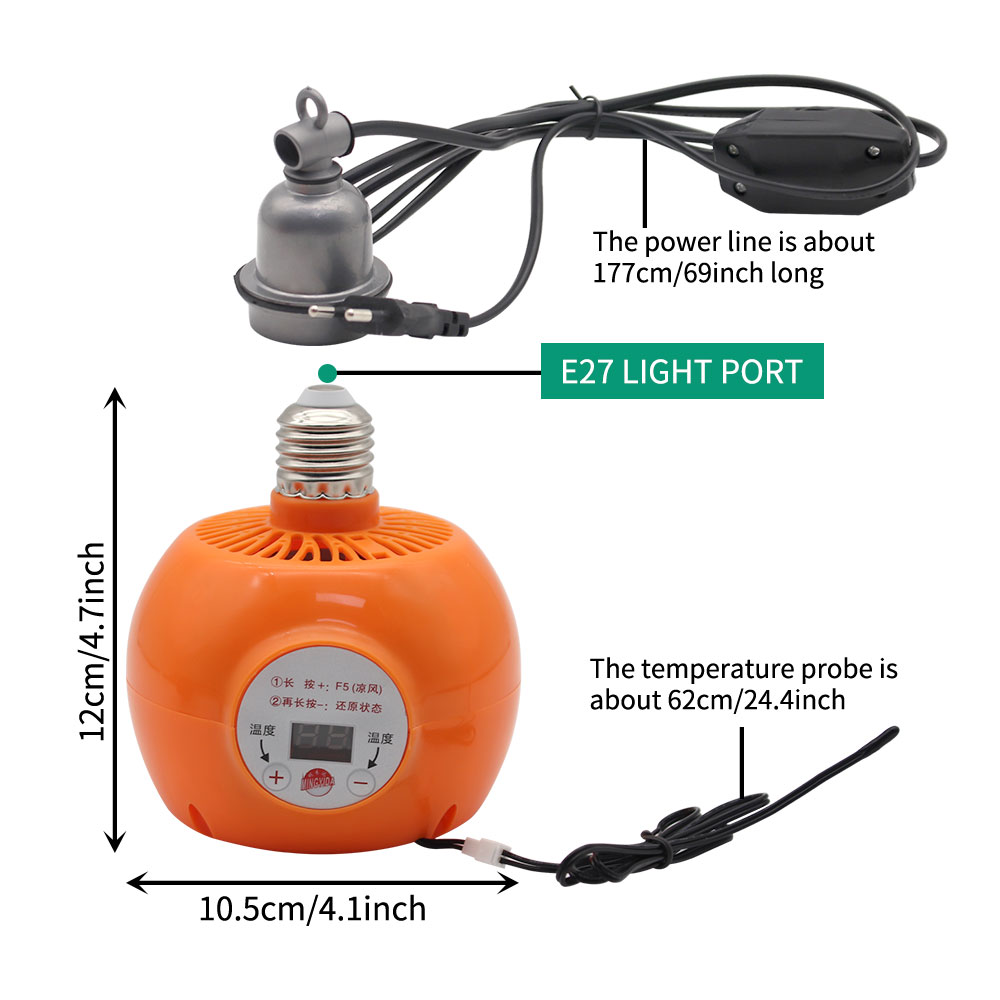 Pet Heater Animal Heating Lamp - Ceramic Heat Emitter 评论和价格