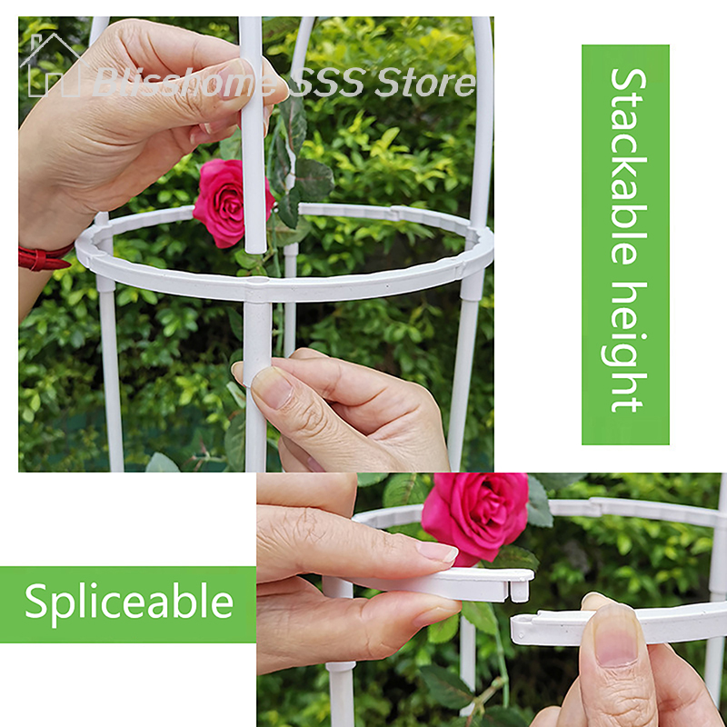 【S】1Set Climbing Plant Trellis - Vine Climbing Plastic 评论和价格