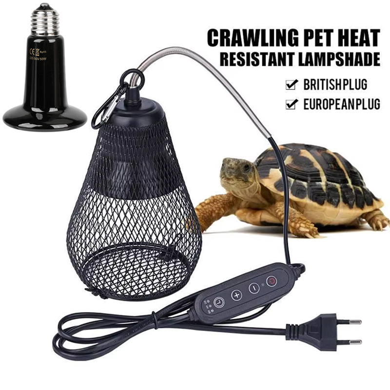 Reptile Heat Lamp Shade Pet He - Ceramic Heat Emitter 评论和价格