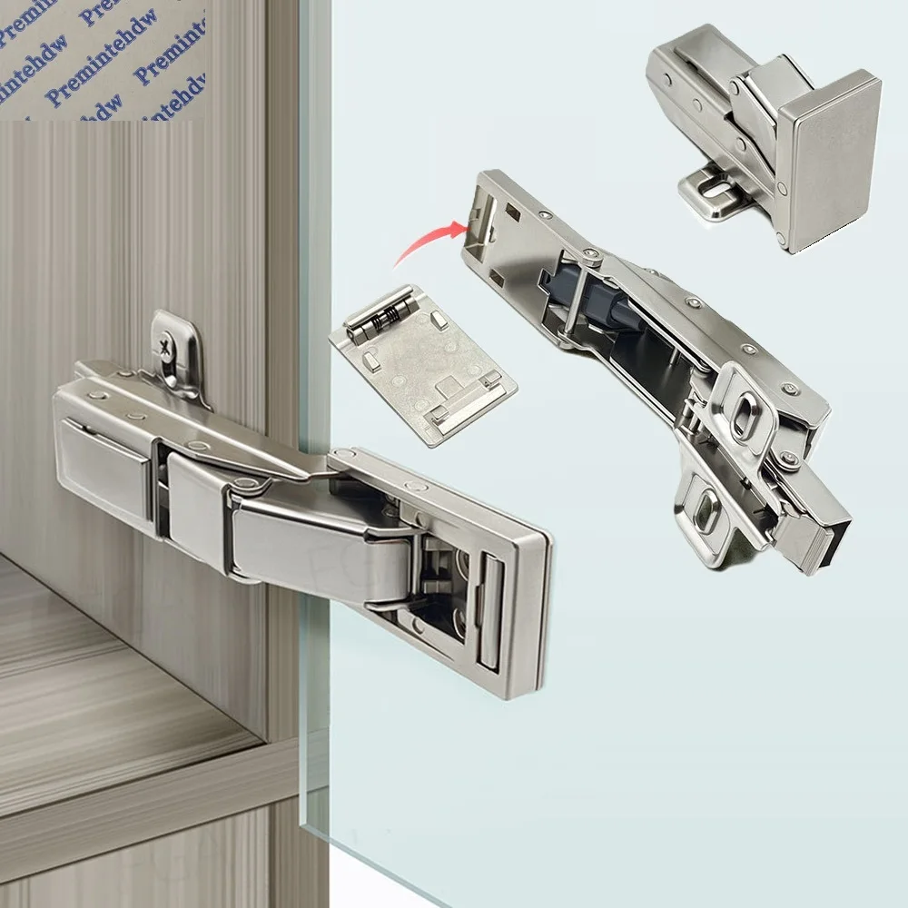 2Pcs Hydraulic Medicine Cabine - Glass Door Hinge 评论和价格